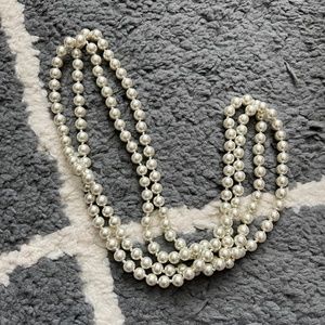 Faux Pearl Necklace